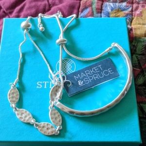 Market &Spruce bracelets